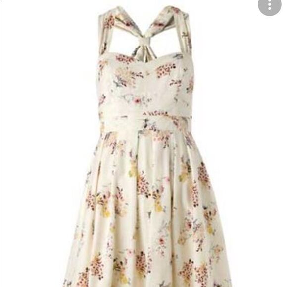 MANGO flower midi dress  - Picture 2 of 10